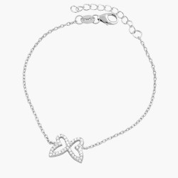 Butterfly Crystal Adjustable Bracelet